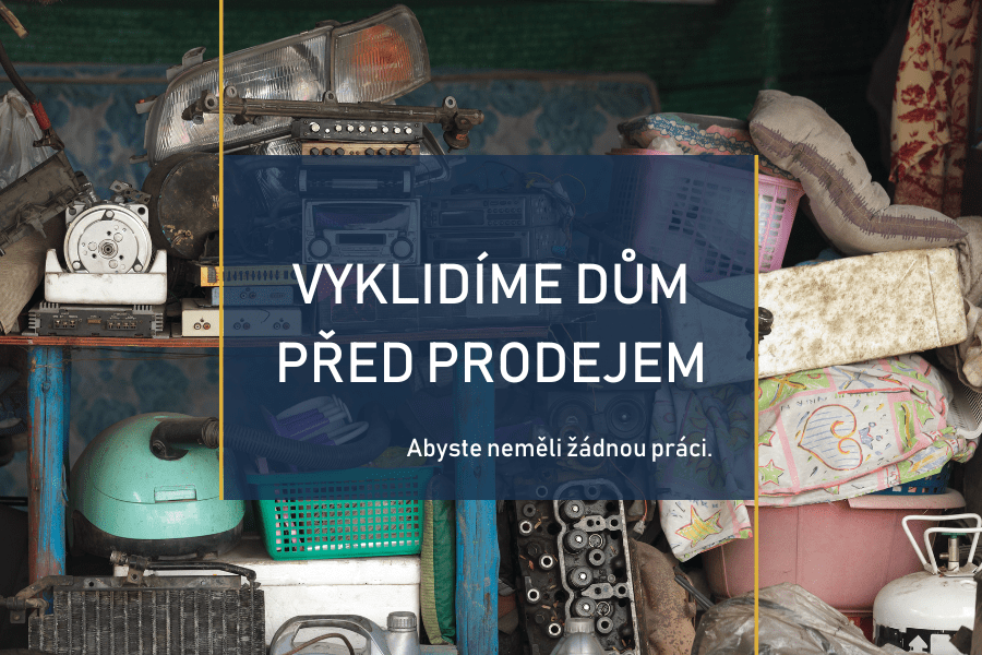 VYKLIDÍME DŮM PŘED PRODEJEM