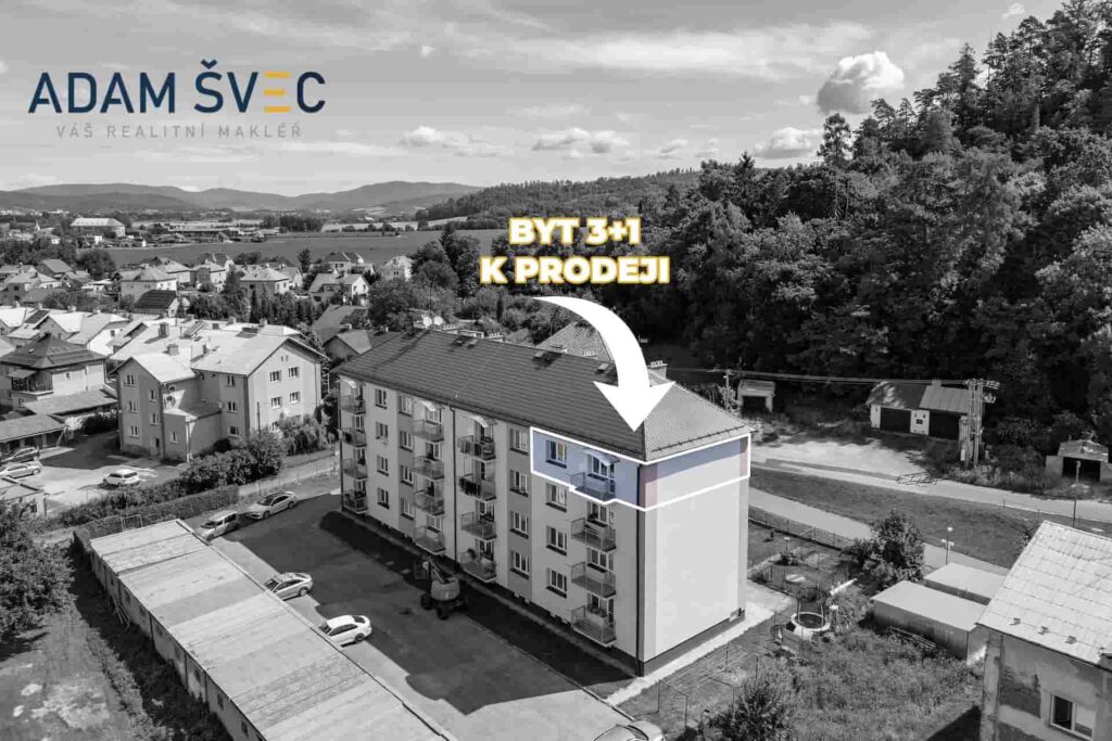 BYT 3+1, 79 m², SUDKOV, okr. ŠUMPERK